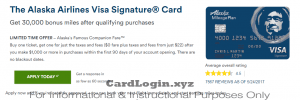 Apply for Alaska Airlines Visa Signature card