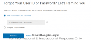 Forgot Citibank Login Details